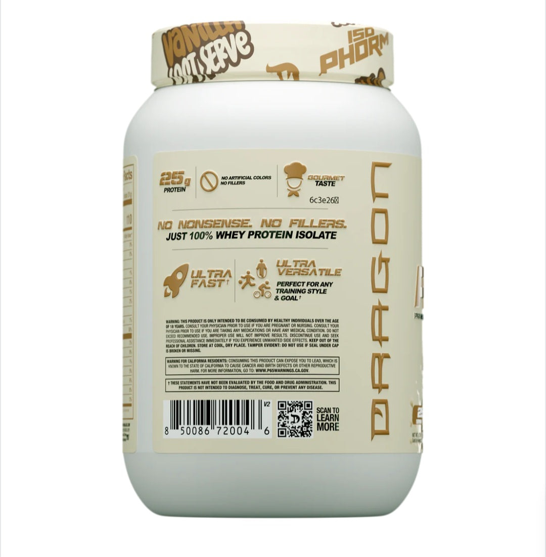 Dragon Pharma -Proteina Mediana- ISOPHORM 2Lb