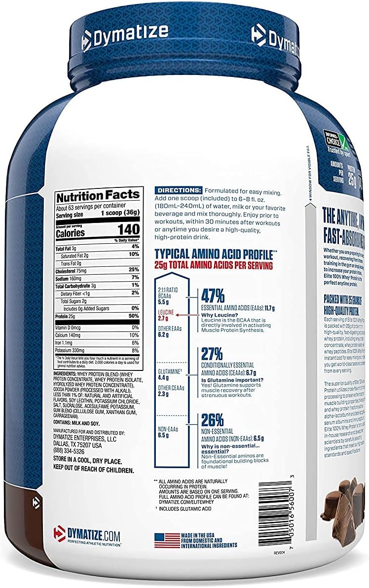 Dymatize -Proteina-ELITE WHEY 5Lb