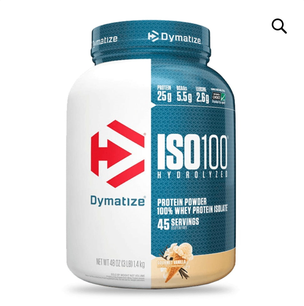 Dymatize -Proteina Mediana- ISO100 DE 3Lb