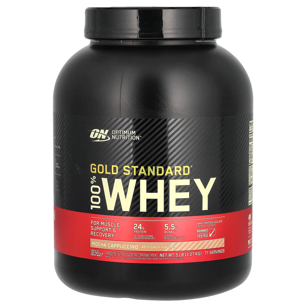 Optimum Nutrion-Proteina-100%Whey Gold 5Lb