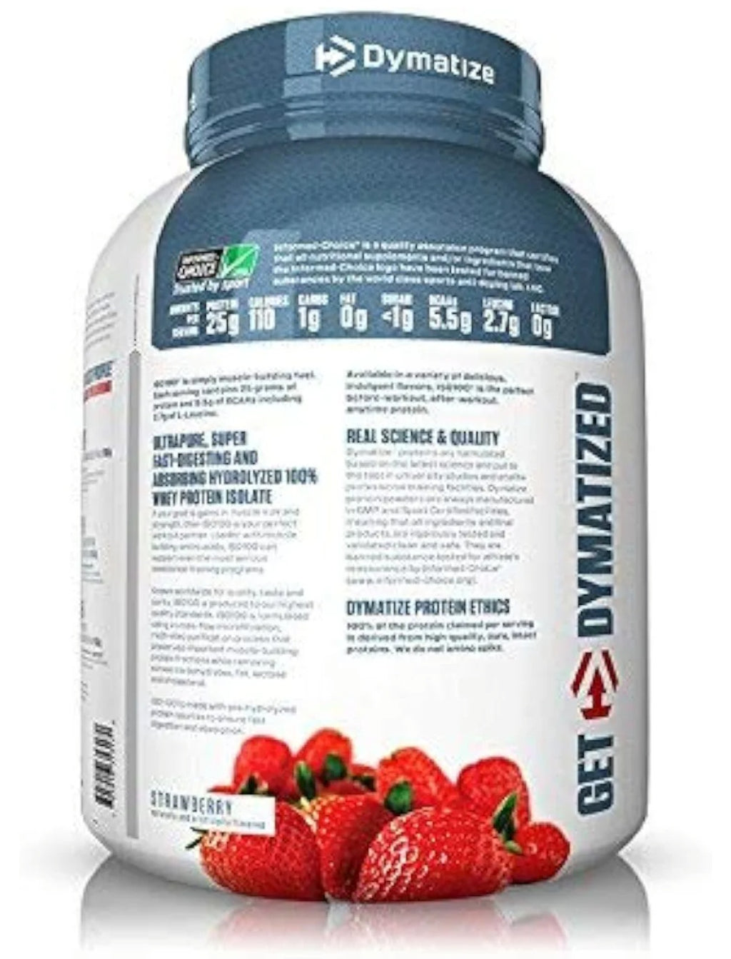 Dymatize -Proteina Jumbo-  ISO100 DE 5lb