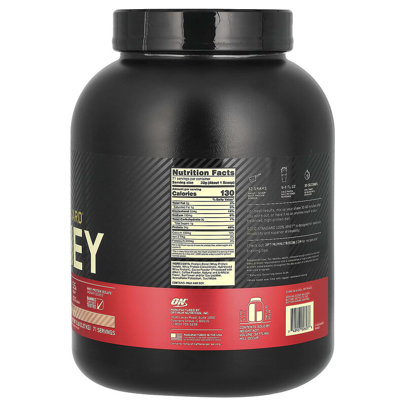 Optimum Nutrion-Proteina-100%Whey Gold 5Lb
