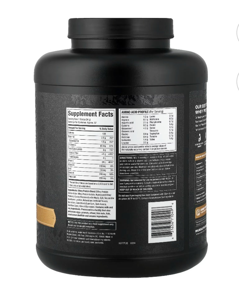 MuscleTech- Nitro Tech- Proteina - Whey Gold 5.03Lb