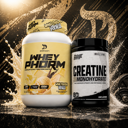 COMBO- Proteina Whey+Cretina Monohidratada.