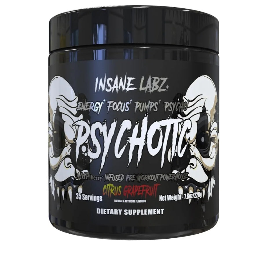 Psychotic  PRE-Entreno.. Black (35Serv)