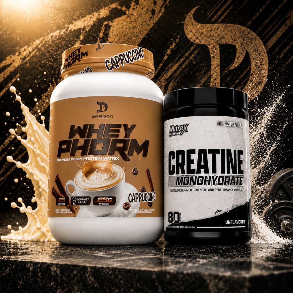 COMBO- Proteina Whey+Cretina Monohidratada.