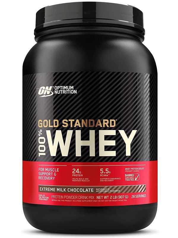 Optimum Nutrion-Proteina- 100% Whey Gold  2Lb
