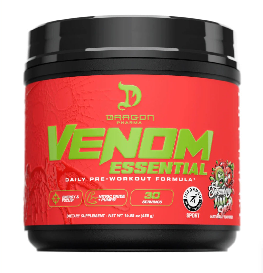 Dragon  PRE-Entreno(Estimulador Ligero)Venom Essential (30Serv)