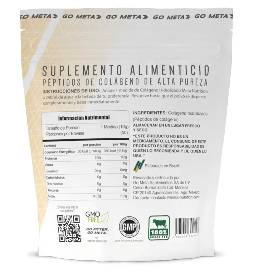 Meta Nutrion- Colageno Hidrolizado