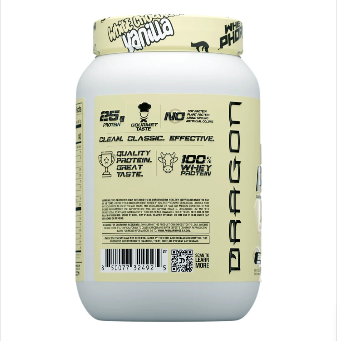 Dragon Pharma -Proteina Mediana- WHEY PHORM 2Lb