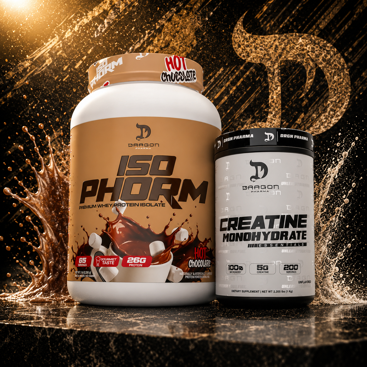 COMBO-Proteina ISO+ Creatina-Monohidratada