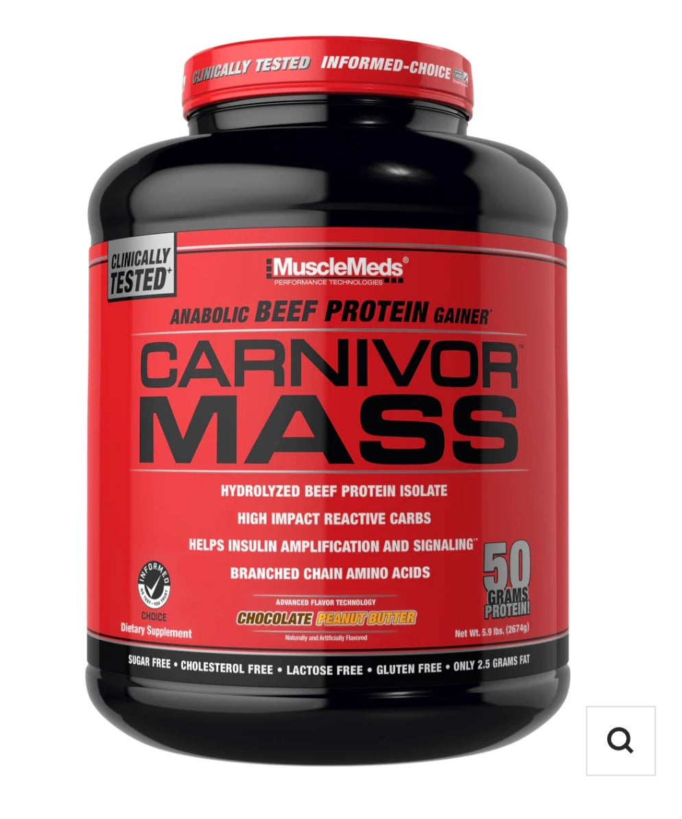 MuscleMeds-Proteina-Carnivor MASS 6Lb