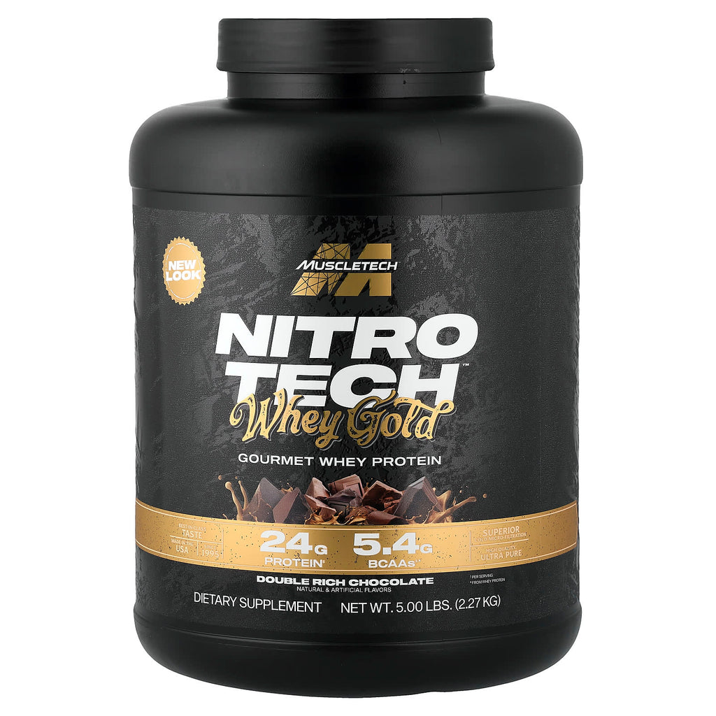 MuscleTech- Nitro Tech- Proteina - Whey Gold 5.03Lb