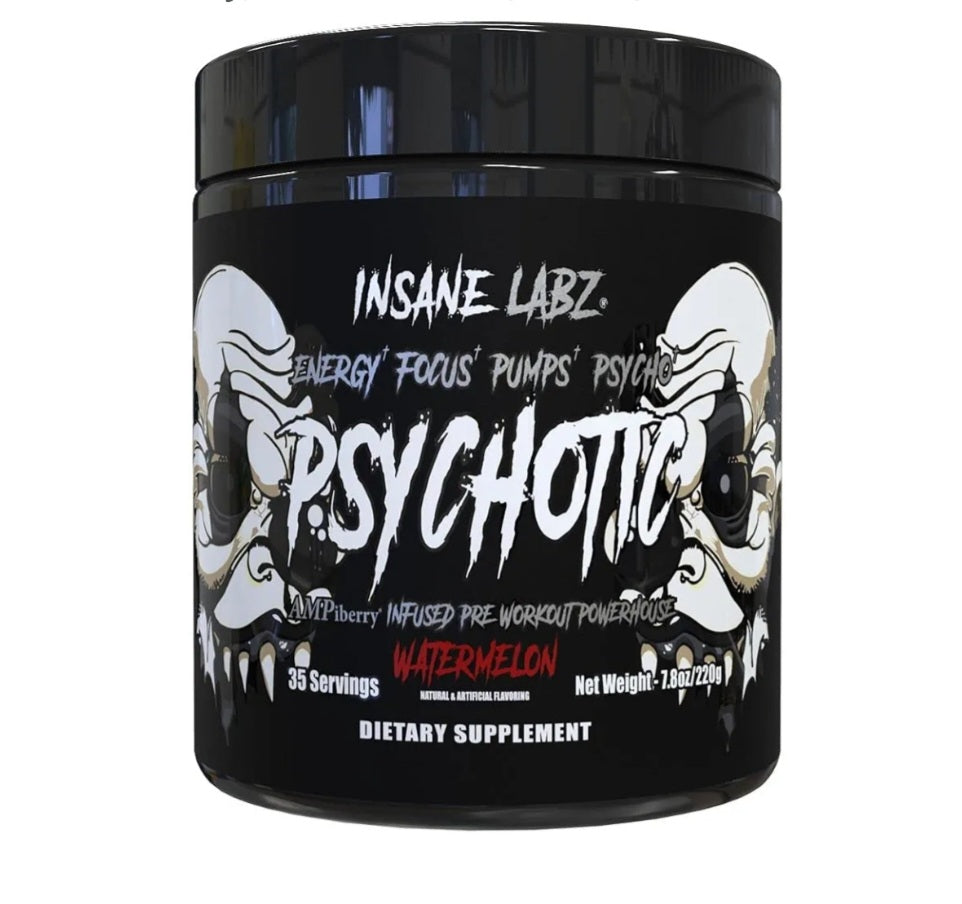 Psychotic  PRE-Entreno.. Black (35Serv)