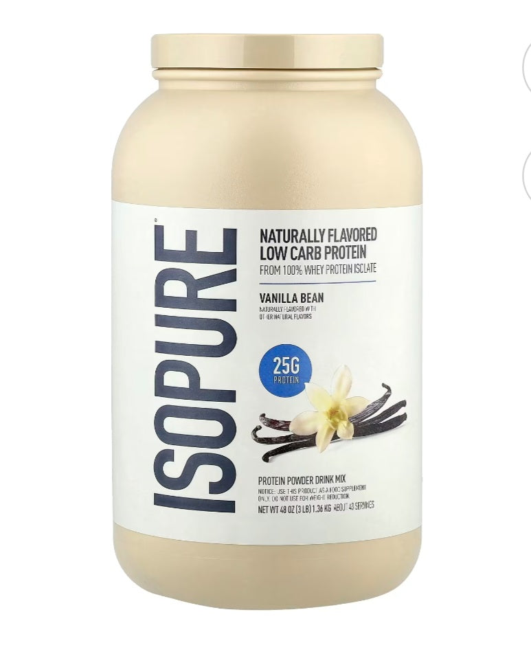ISOPURE- Proteina- Low Carb 3Lb