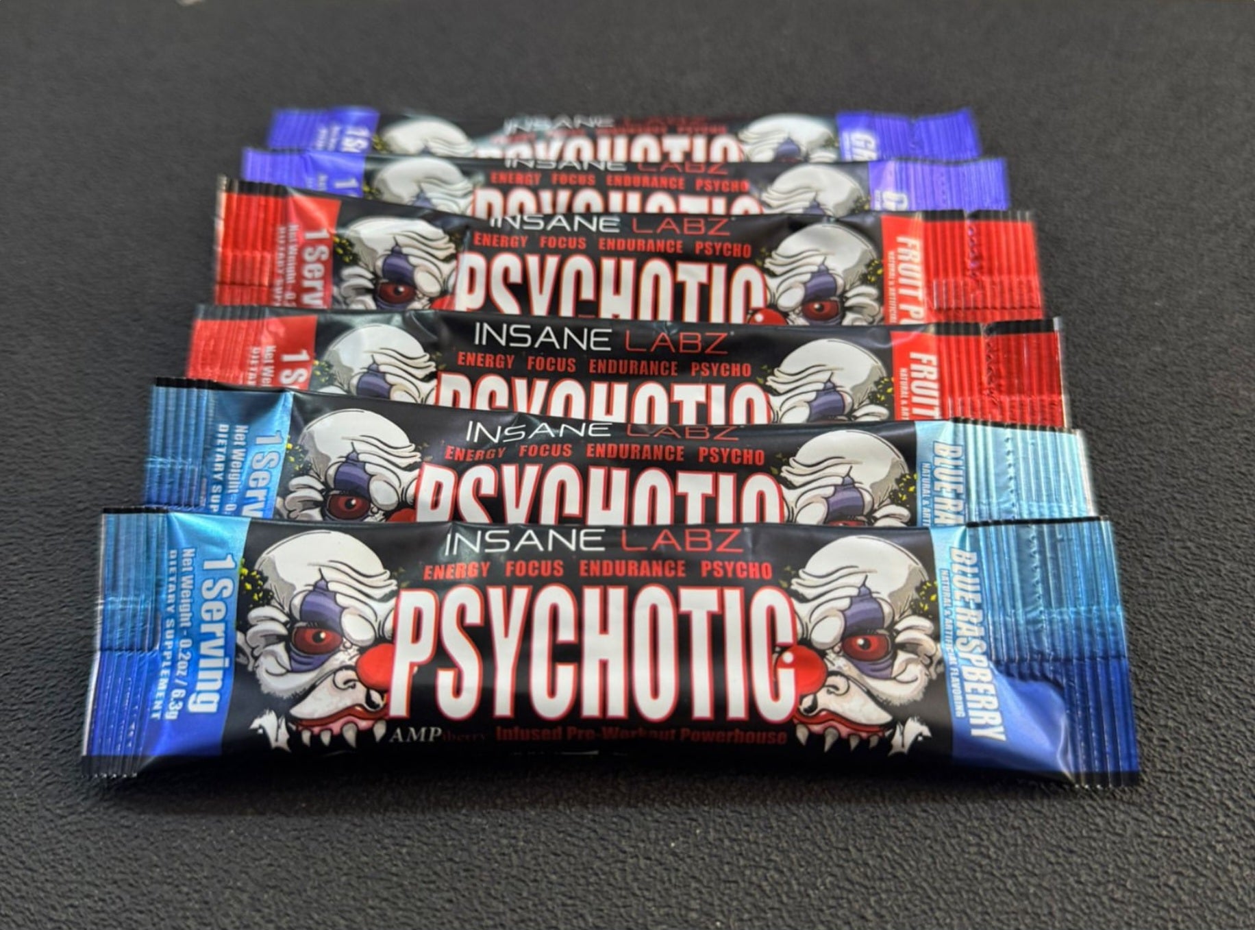 Psychotic PRE-Entreno..GOLD(30 Mini Bolsitas)